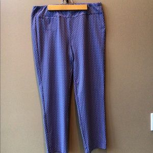 J McLaughlin Nautical Newport Pant Stretchy Pull On